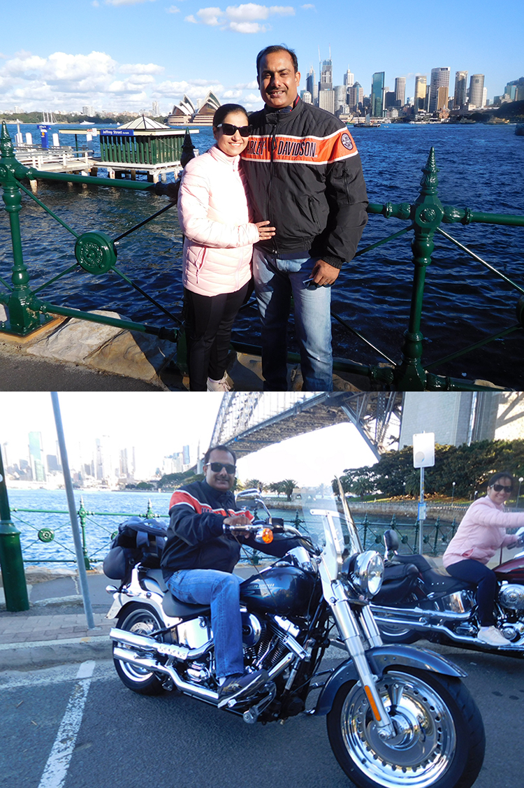 Harley tour Sydney Australia