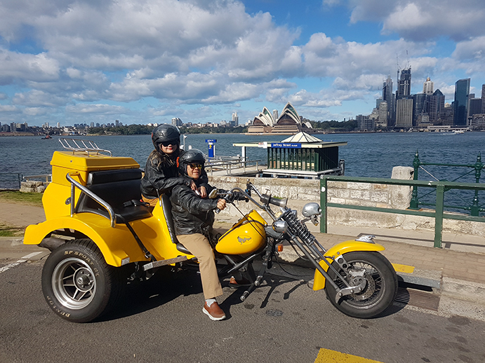 surprise trike ride Sydney