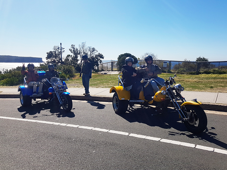 Eastern Sydney's trike tour