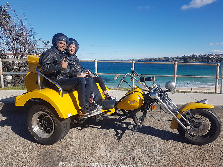 scenic Sydney trike tour