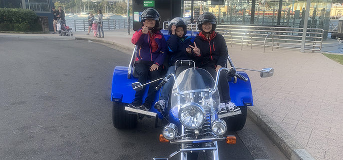 Harbour Bridge sightseeing trike tour