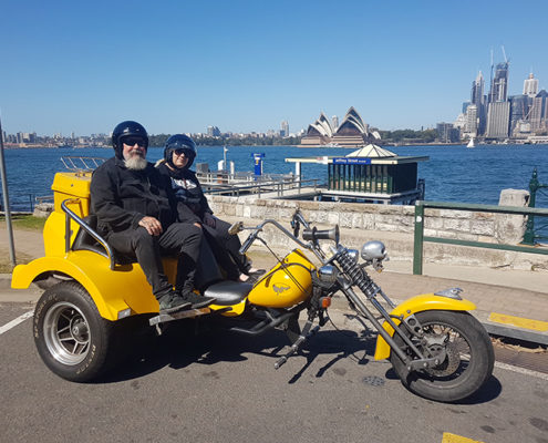 The 3 Bridges trike tour in Sydney