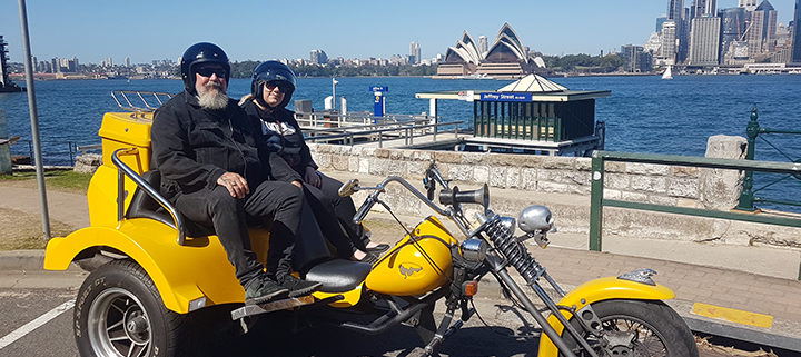 The 3 Bridges trike tour in Sydney