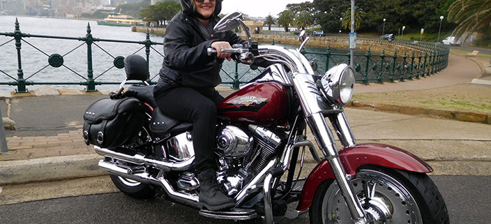 Harley ride transfer in Sydney
