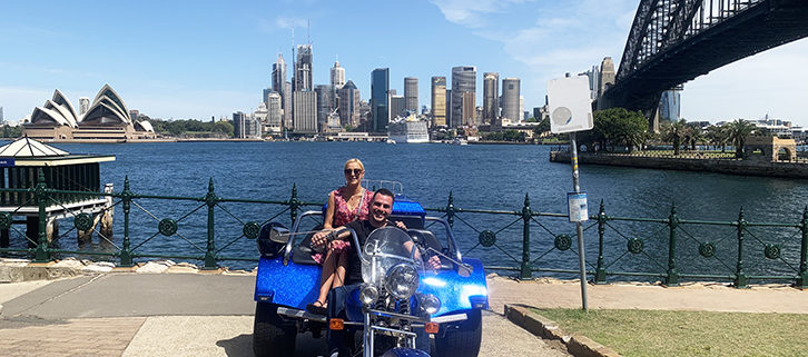 Sydney sights trike tour