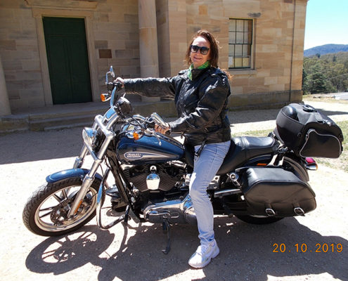 Harley ride Blue Mountains