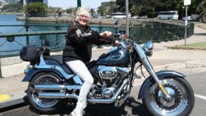 Harley ride across 3 Bridges