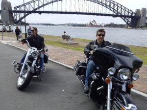 Harley tour Sydney sights