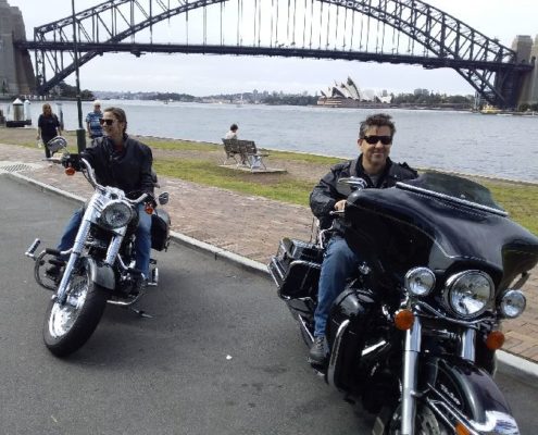 Harley tour Sydney sights