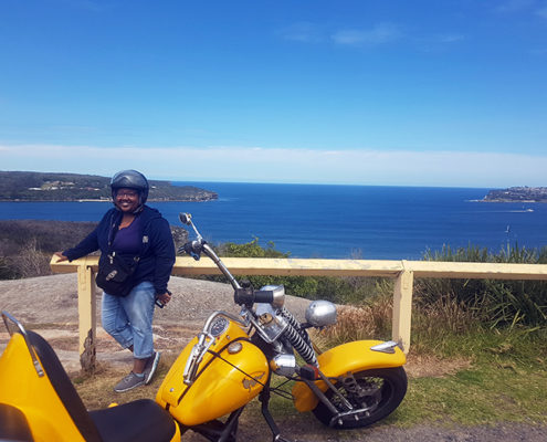Beach Beauty trike tour of northern beaches, Sydney