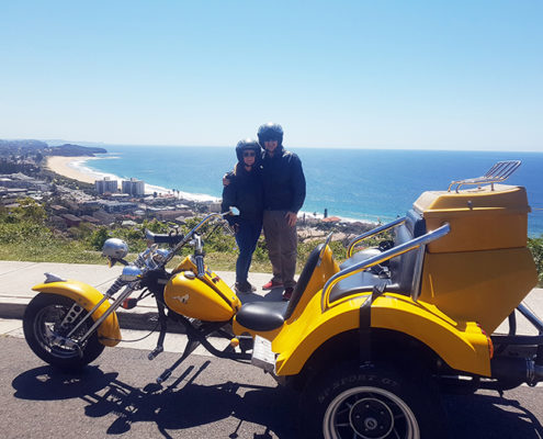Surprise Northern Beaches trike tour for birthday