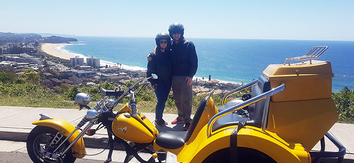 Surprise Northern Beaches trike tour for birthday