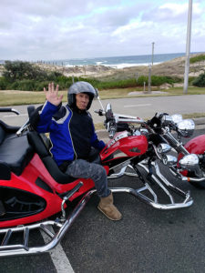 trike ride southern beaches