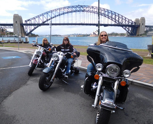 surprise Harley ride present
