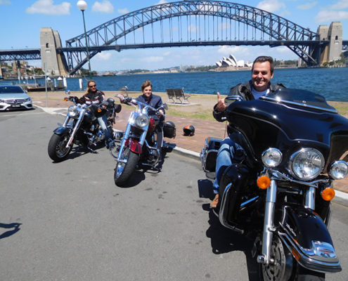 Sydney scenic Harley tour
