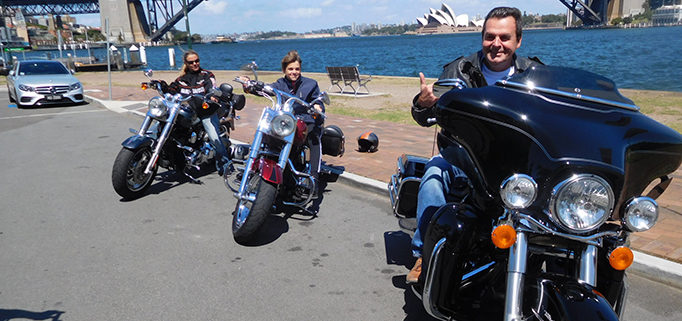 Sydney scenic Harley tour