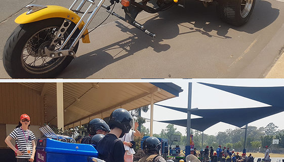 childrens camp trike rides