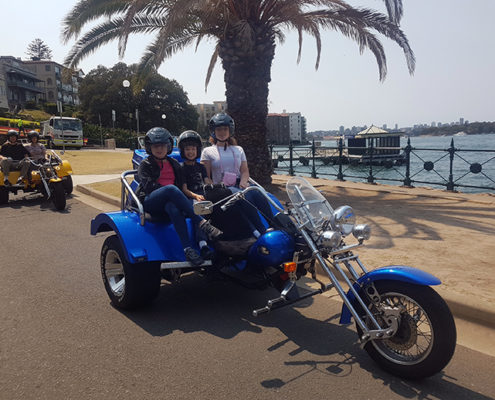 city Bridge trike tour