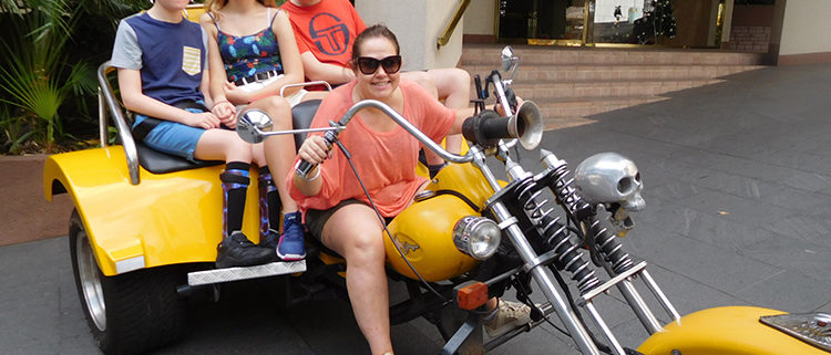 Harley trike family tour