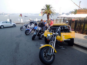 Harleys trikes Christmas transfer