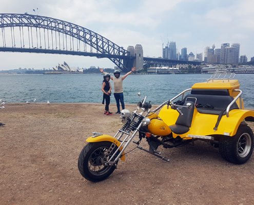 Sydney Harbour Bridge trike tour