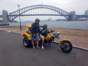 trike tour around Sydney Harbour, Australia