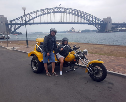 trike tour around Sydney Harbour, Australia