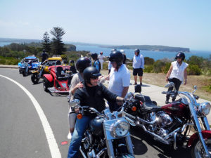 Harley and trike Sydney tour