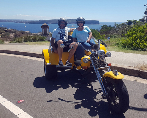 Eastern Panorama trike ride, Sydney