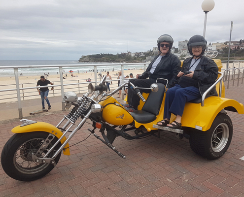 astern Suburb trike tour, Sydney