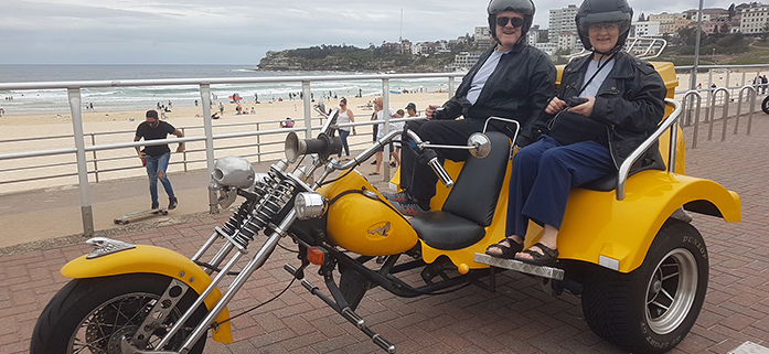 astern Suburb trike tour, Sydney