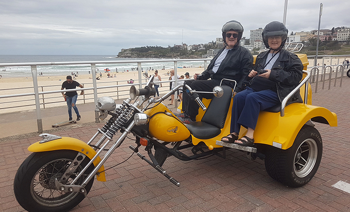 astern Suburb trike tour, Sydney