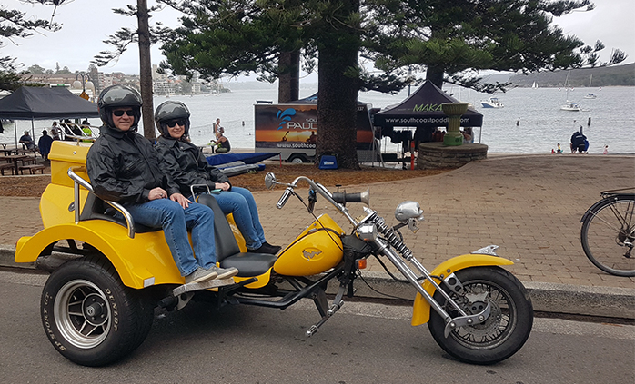 North Shore Skimmer trike tour, Sydney
