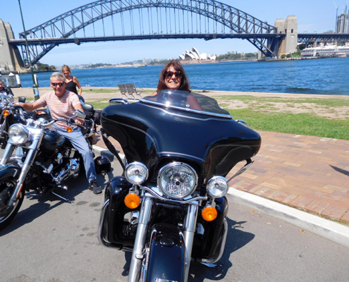 Sydney Harbour Harley Tour