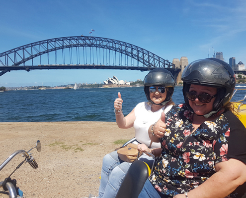 the 3 Bridge trike tour, Sydney