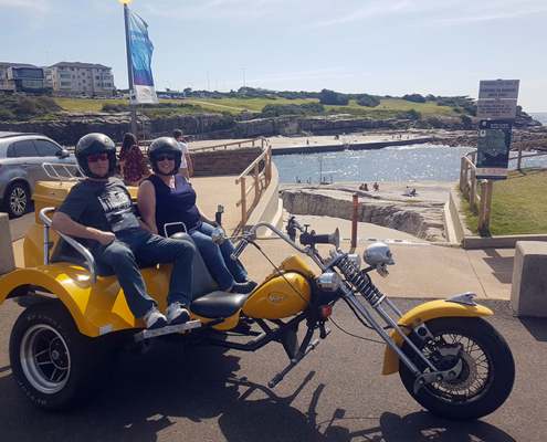 City Viewer trike tour, Sydney