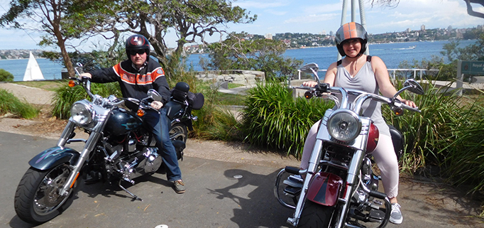 northern and eastern Harley tour, Sydney