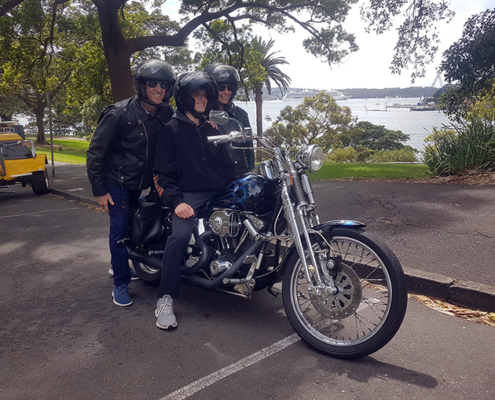 trike and Harley tour Sydney