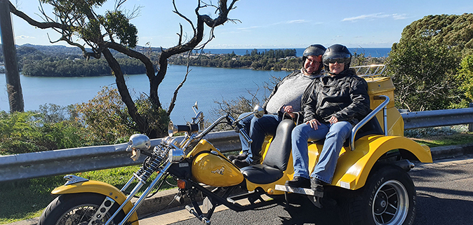 Northern beaches trike tour, Sydney