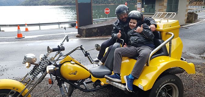 Broken Bay trike tour, Sydney