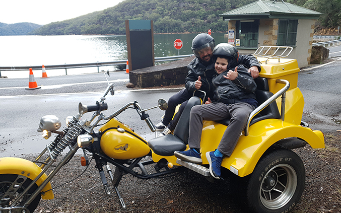 Broken Bay trike tour, Sydney