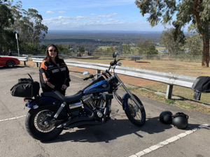Harley tour lower Blue Mountains, Sydney