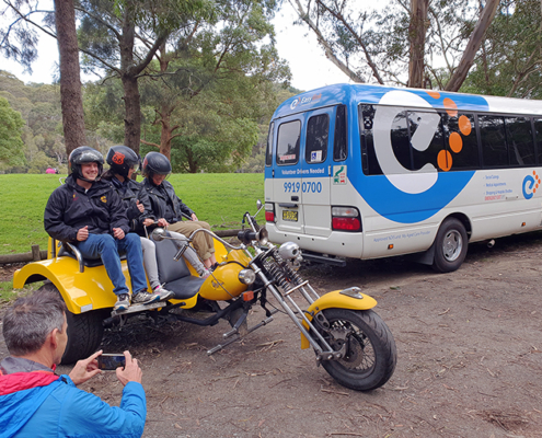 Short trike rides for disability, Sydney