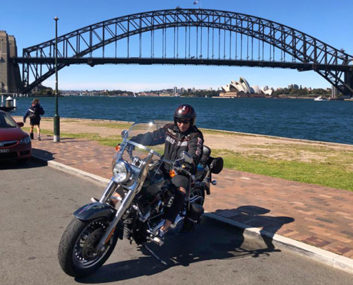 Harley birthday present surprise, Sydney