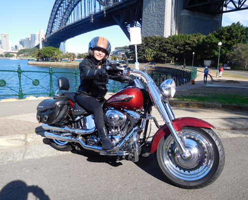 Harley tour 60th birthday present, Sydney