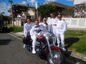 Hens party Harley transfer, Sydney