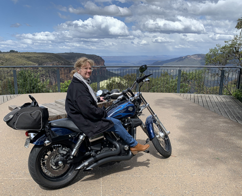 Blue Mountains Harley ride, NSW Australia