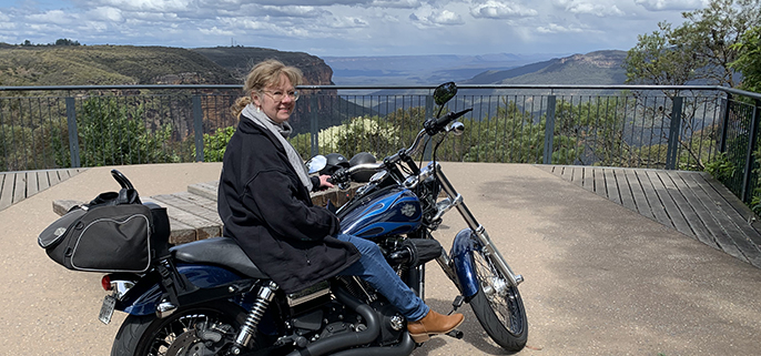 Blue Mountains Harley ride, NSW Australia