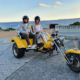 A surprise anniversary trike ride in Sydney. We also organised red roses.