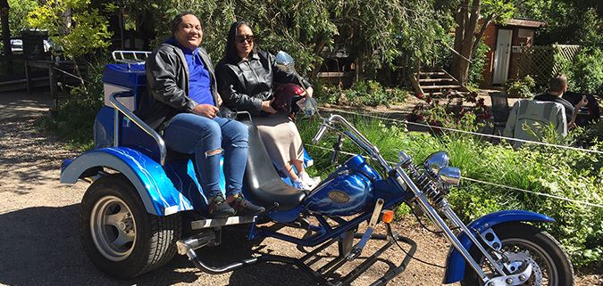 Megalong Valley trike tour, Blue Mountains, Australia